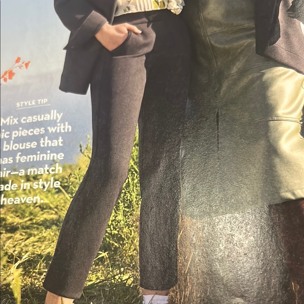 CAbi F24 Diplomat Black Ankle Cropped Pants